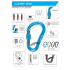 Karabinek Camp HMS ATOM lock - black